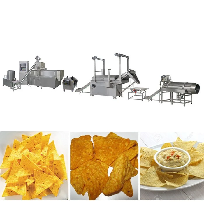 Fried Snack Food Make Machine Processing Line