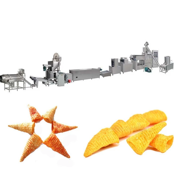 Fried Snack Food Make Machine Processing Line
