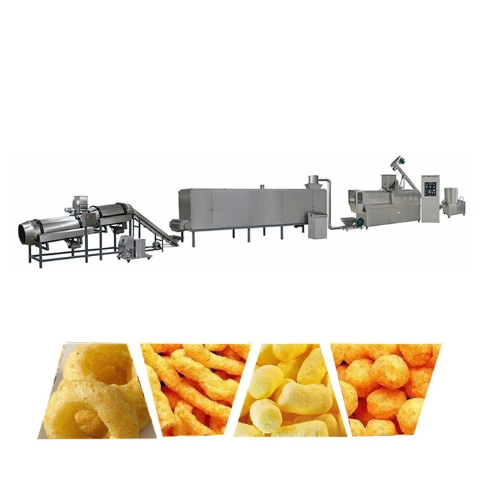 Automatic Puffing Snack Extruder Machine