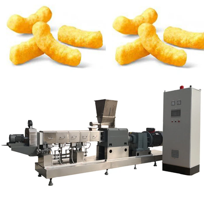 Linie de extrudare pentru gustări umflate