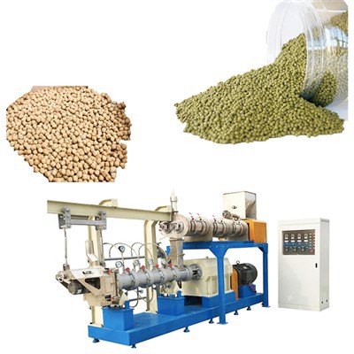 Linia de producție a alimentelor pentru hrana peștilor
